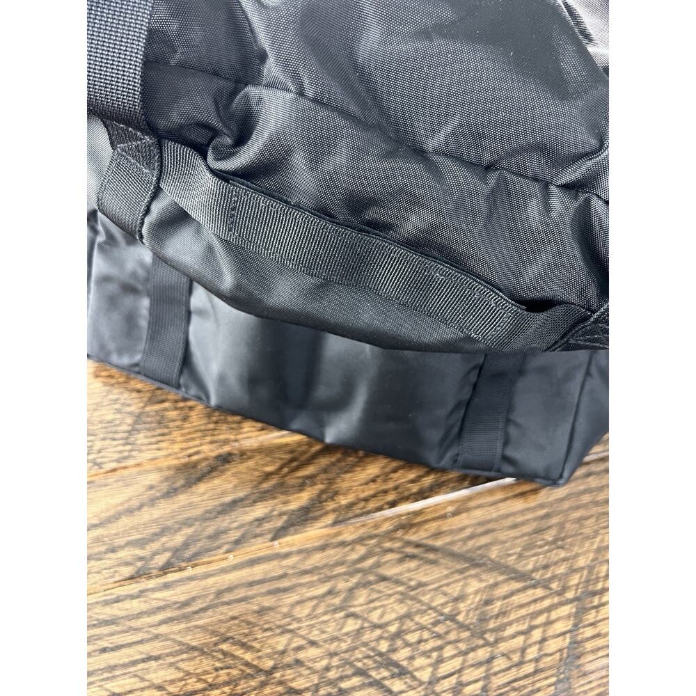 LL Bean Traveller Bag Hanging Nylon Toiletry Organizer Bag Black - Picture 6 of 7